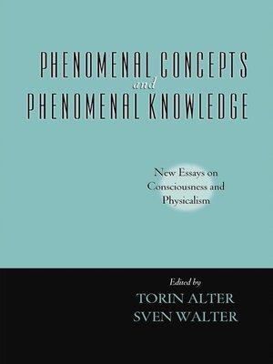 cover image of Phenomenal Concepts and Phenomenal Knowledge